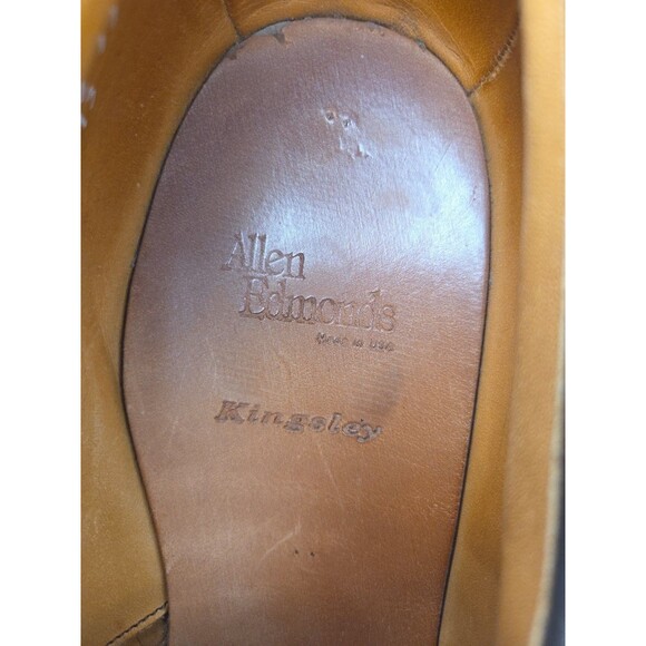 Allen Edmonds Kingsley Size 15 D Saddle Balmoral Punched Apron Oxfords Lace Up main image 4